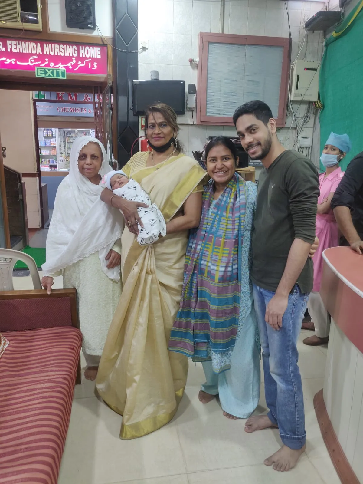 A safe delivery at Fehmida Hospital